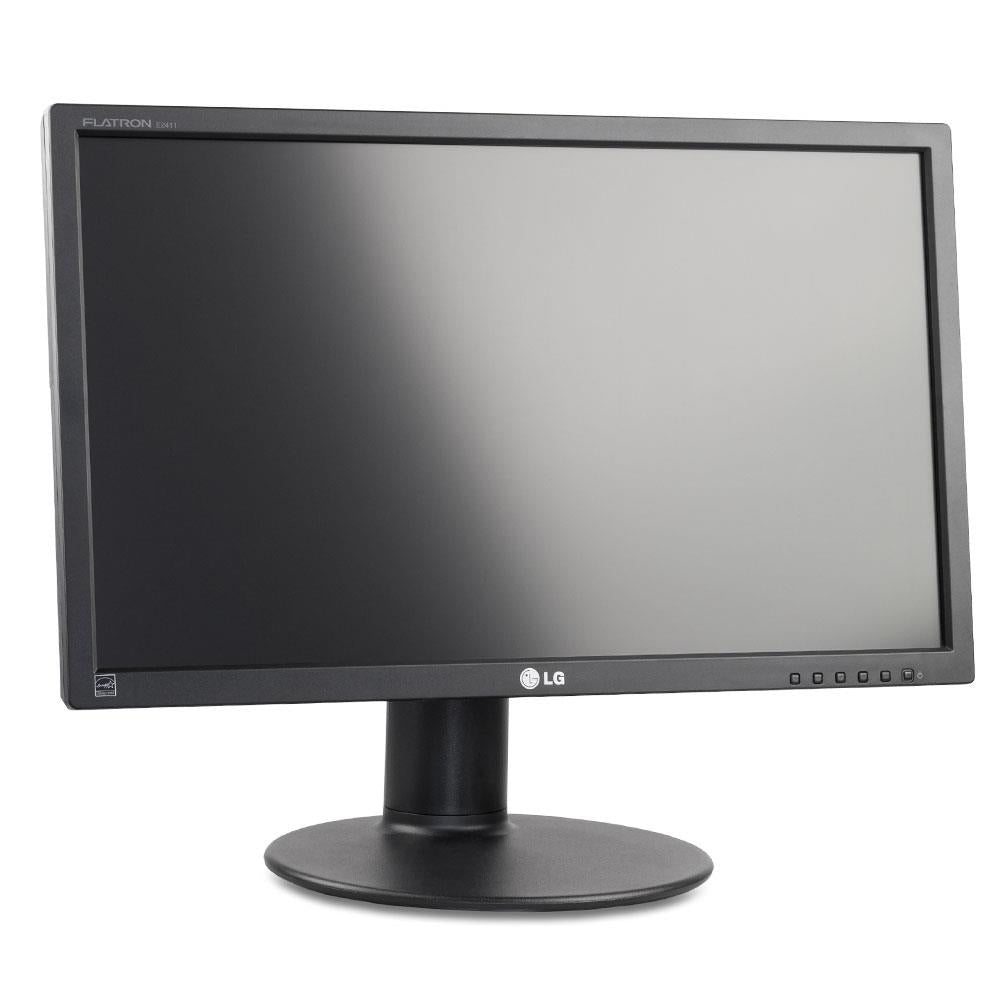 LG E2411PU-BN 24-tums Full HD 1920x1080 VGA DVI Höjdjusterbar Svart