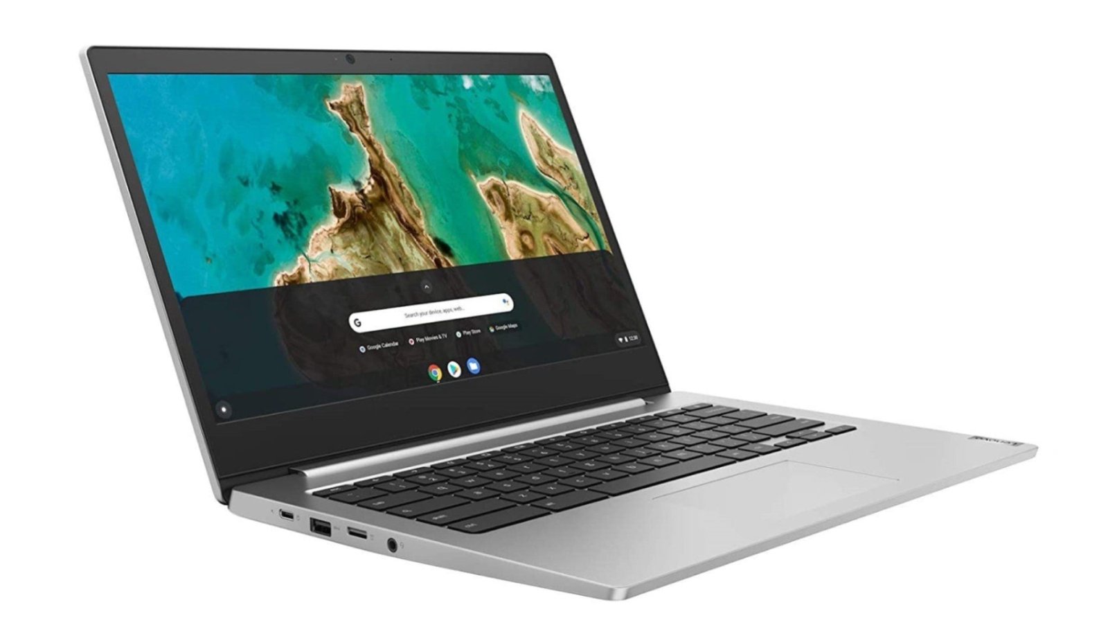 Lenovo IdeaPad 3 14IGL05 Chromebook 14 Zoll HD Intel Celeron 64GB Flash Speicher 4GB RAM Silber Chrome OS refurbished