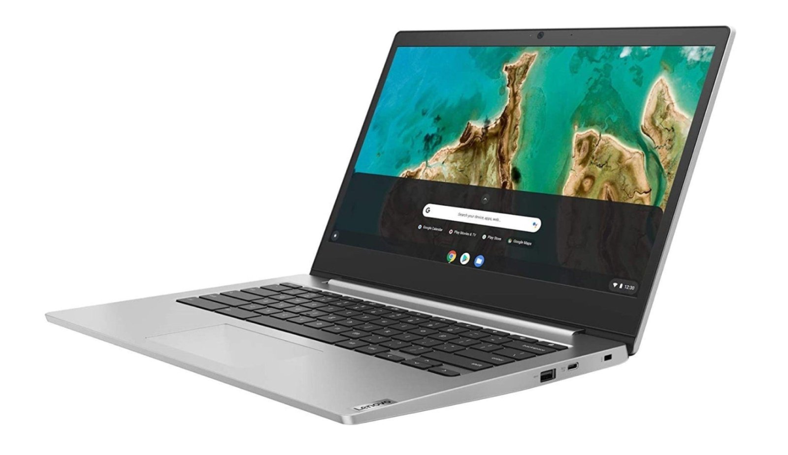 Lenovo IdeaPad 3 14IGL05 Chromebook 14 Zoll HD Intel Celeron 64GB Flash Speicher 4GB RAM Silber Chrome OS refurbished