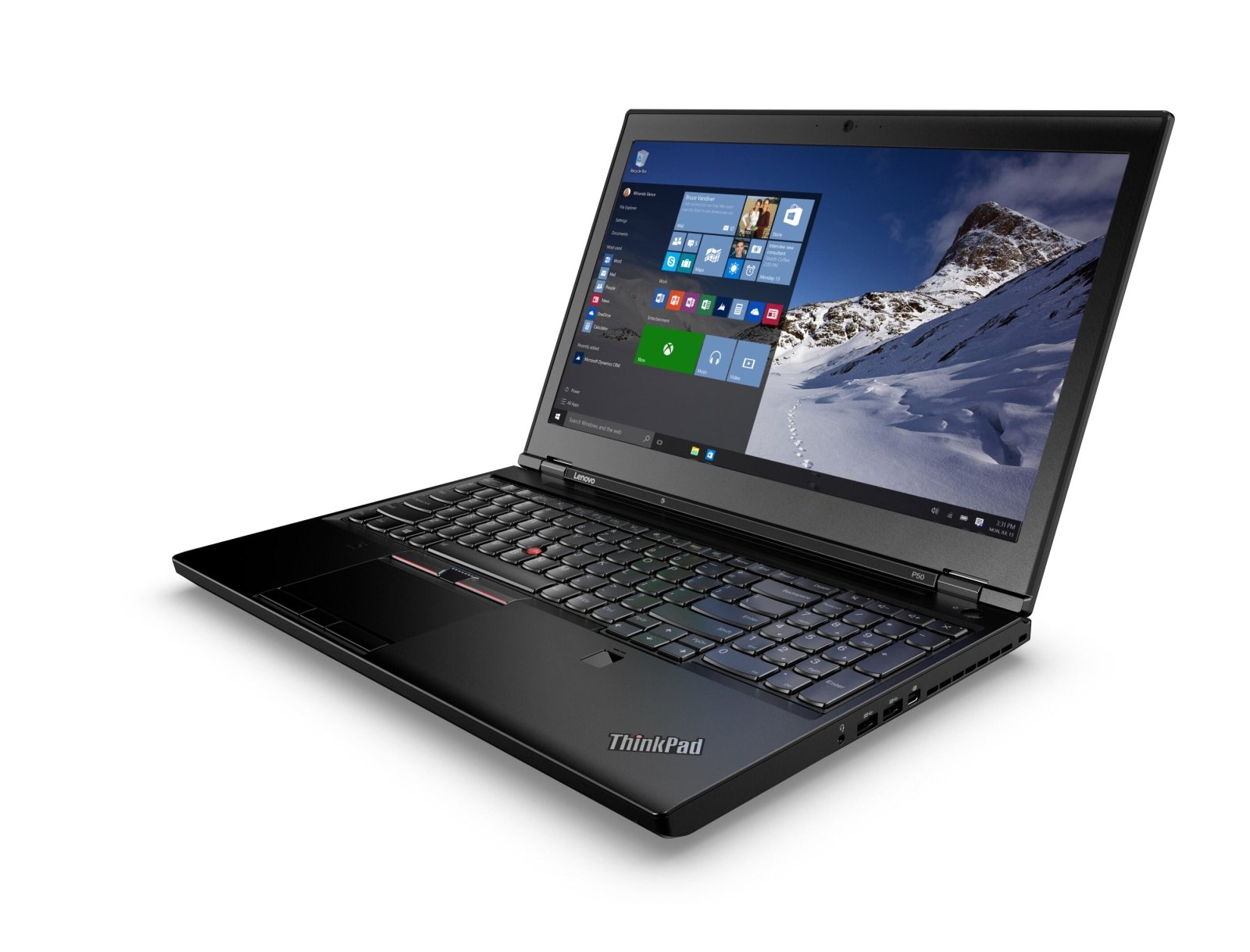 Lenovo ThinkPad P50 15,6 Zoll Touch Display Full HD Intel Xeon E3 512GB SSD 32GB Windows 10 Pro Nvidia Quadro refurbished