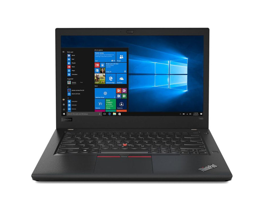 Lenovo ThinkPad T480 14 Zoll 1920x1080 Full HD Intel Core i5 256GB SSD 16GB Windows 10 Pro Webcam