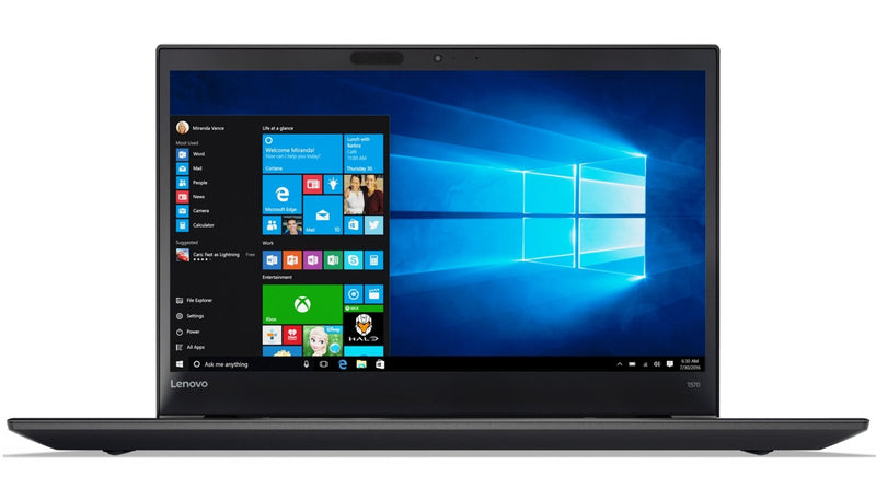 Lenovo ThinkPad T570 15,6 Zoll 1920x1080 Full HD Intel Core i7 512GB SSD 16GB Windows 10 Pro UMTS LTE refurbished