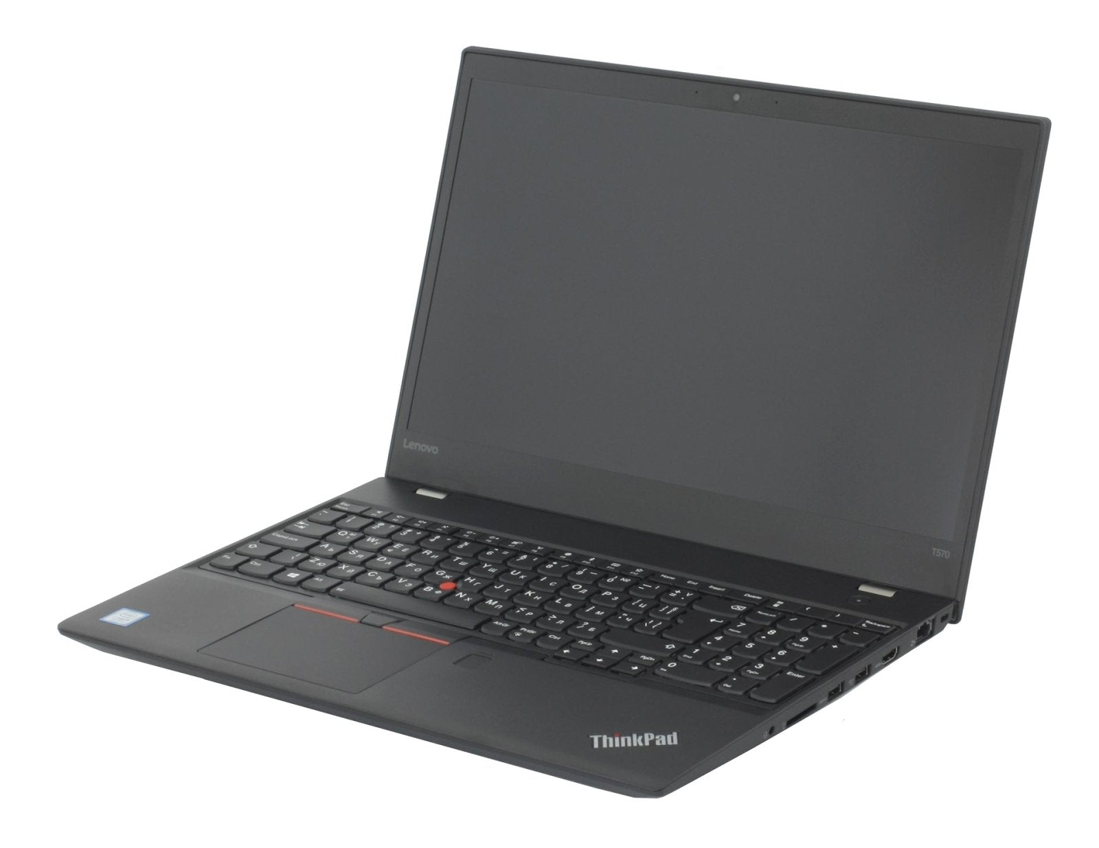 Lenovo ThinkPad T570 15,6 Zoll 1920x1080 Full HD Intel Core i5 256GB SSD 8GB Windows 10 Pro Webcam refurbished