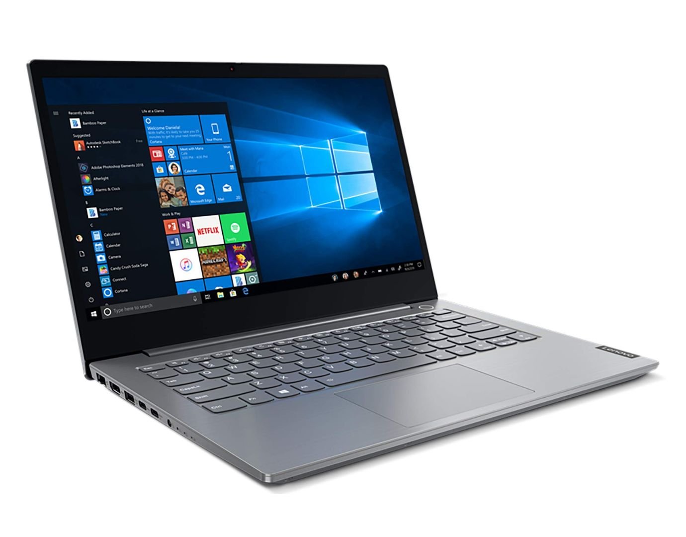 Lenovo ThinkBook 14 IIL 14 Zoll 1920x1080 Full HD Intel Core i5 256GB SSD 8GB Windows 11 Pro Webcam refurbished
