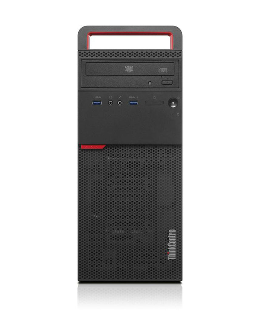 Lenovo ThinkCentre M700 Tower Intel Quad Core i5 256GB SSD 8GB Windows 10 Pro MAR DVD Brenner