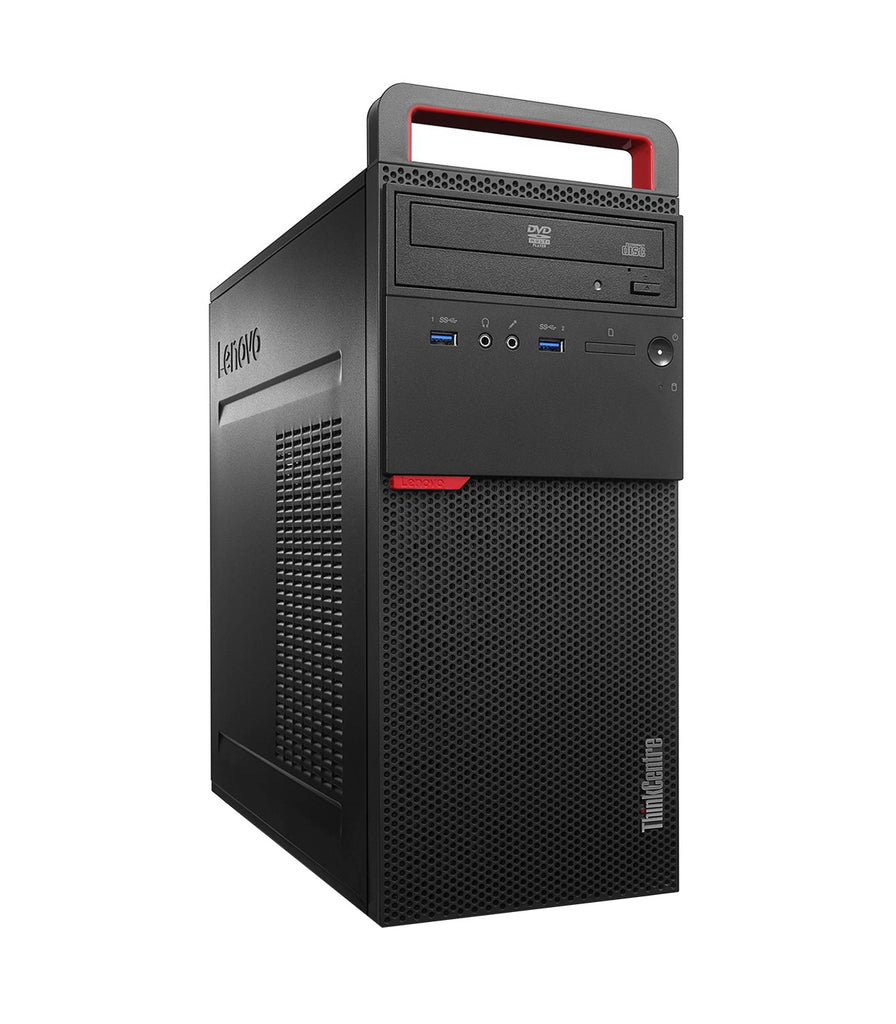 Lenovo ThinkCentre M700 Tower Intel Quad Core i5 256GB SSD 8GB Windows 10 Pro MAR DVD Brenner
