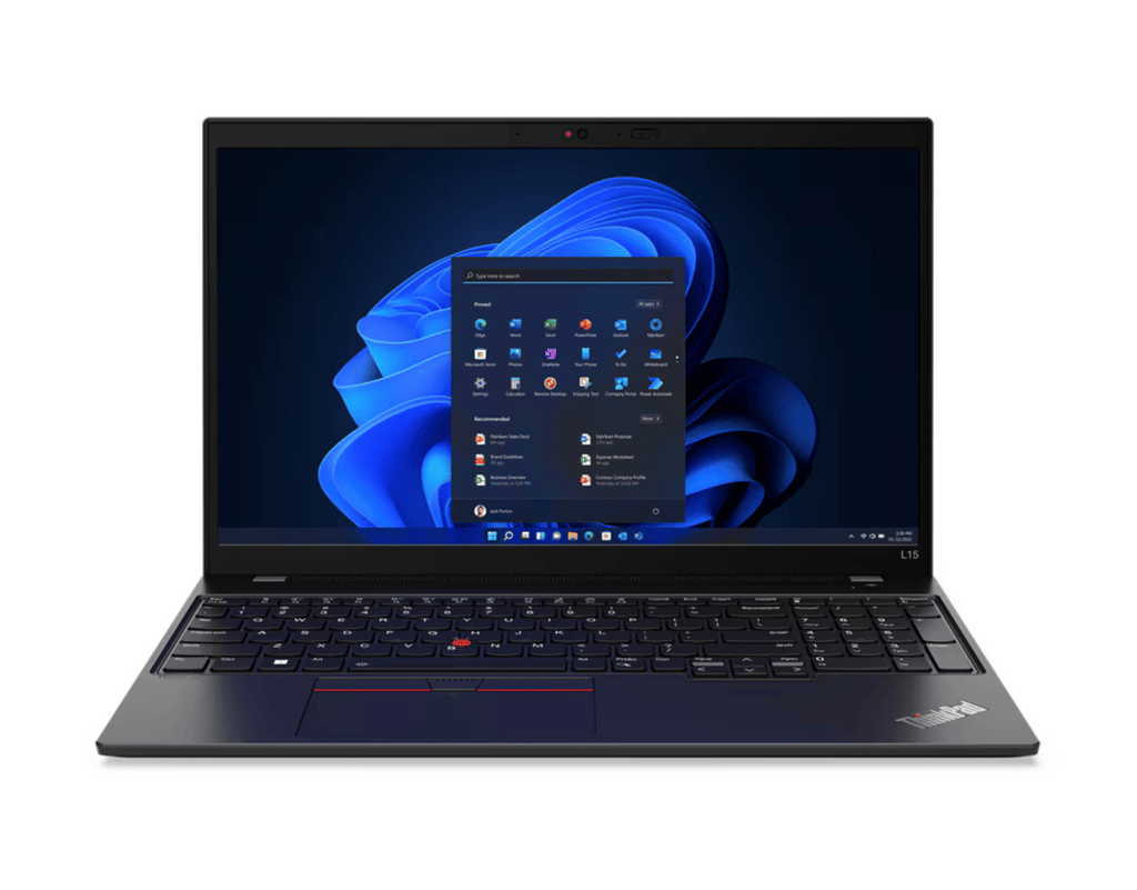 Lenovo ThinkPad L15 Gen 3 15.6 inch 1920x1080 Full HD Intel Core i5 256GB SSD 16GB Windows 11 Pro Webcam