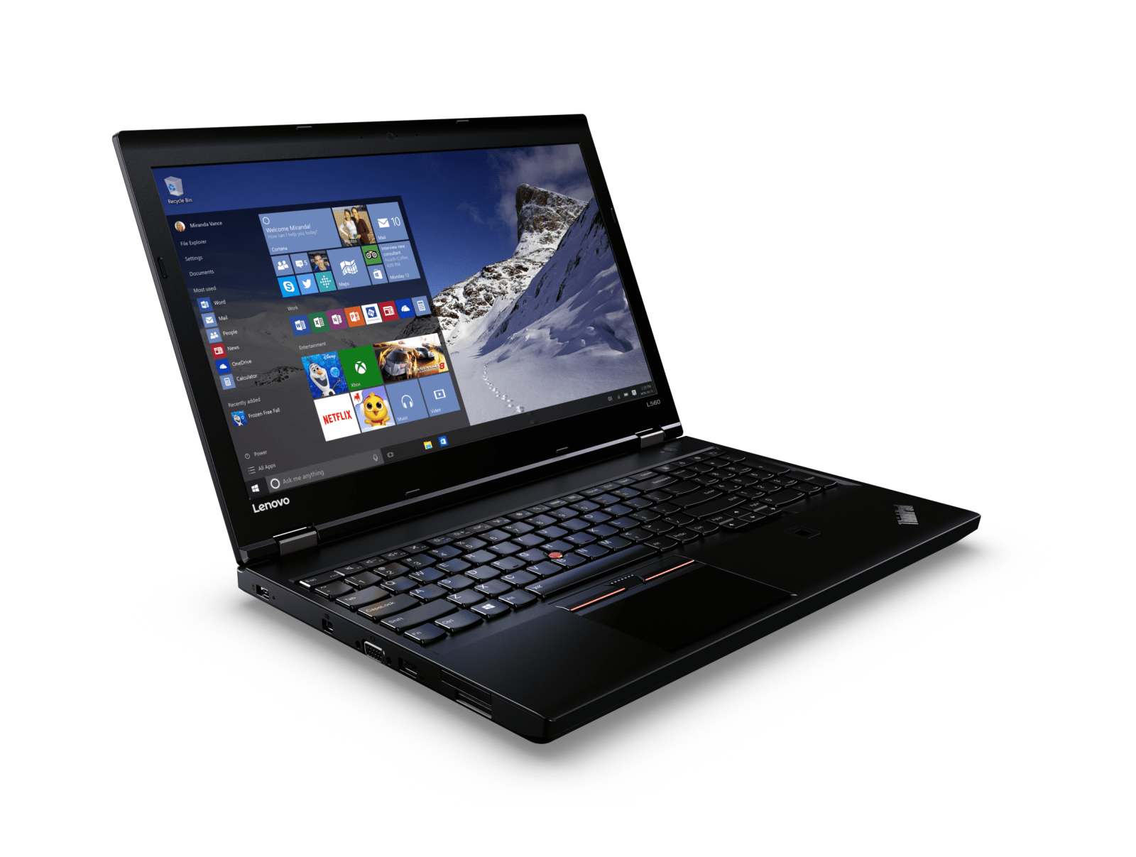 Lenovo ThinkPad L560 15,6 Zoll HD Intel Core i5 256GB SSD 8GB Windows 10 Pro DVD Brenner refurbished