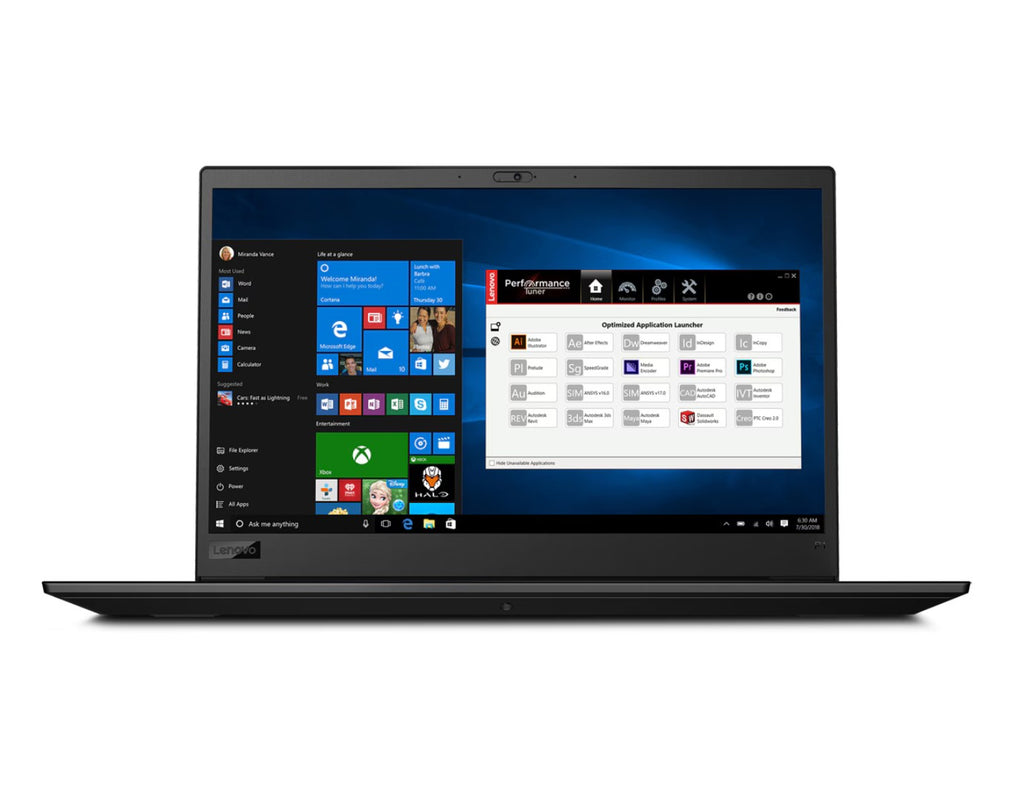 Lenovo ThinkPad P1 Gen 1 15.6 inch Touch Display 4K UHD Intel Xeon 1TB SSD 32GB Windows 10 Pro Nvidia Quadro