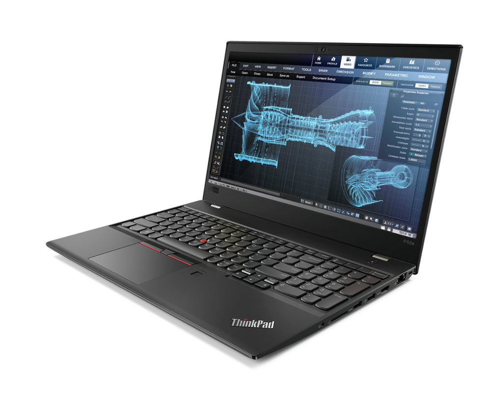 Lenovo ThinkPad P52s 15,6 Zoll 1920x1080 Full HD Intel Core i7 512GB SSD 16GB Windows 11 Pro Nvidia Quadro