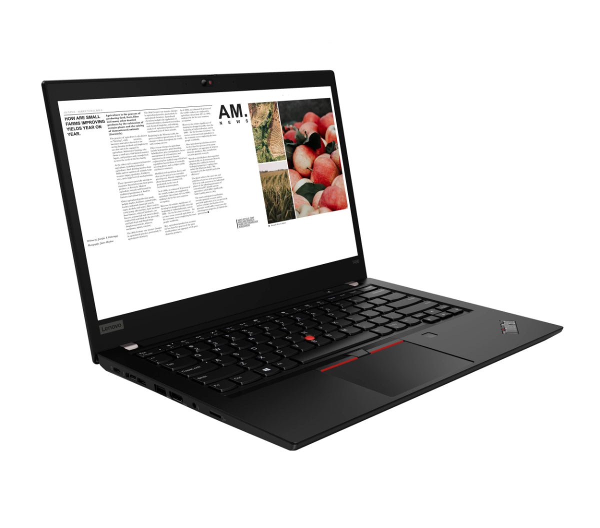 Lenovo ThinkPad T490 14 Zoll 1920x1080 Full HD Intel Core i5 512GB SSD 16GB Windows 11 Pro Webcam refurbished