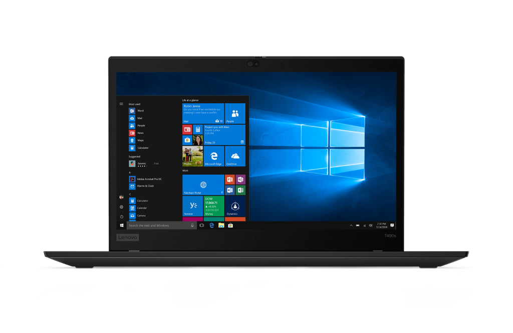 Lenovo ThinkPad T490s 14 Zoll 1920x1080 Full HD Intel Core i7 512GB SSD 16GB Windows 11 Pro Webcam