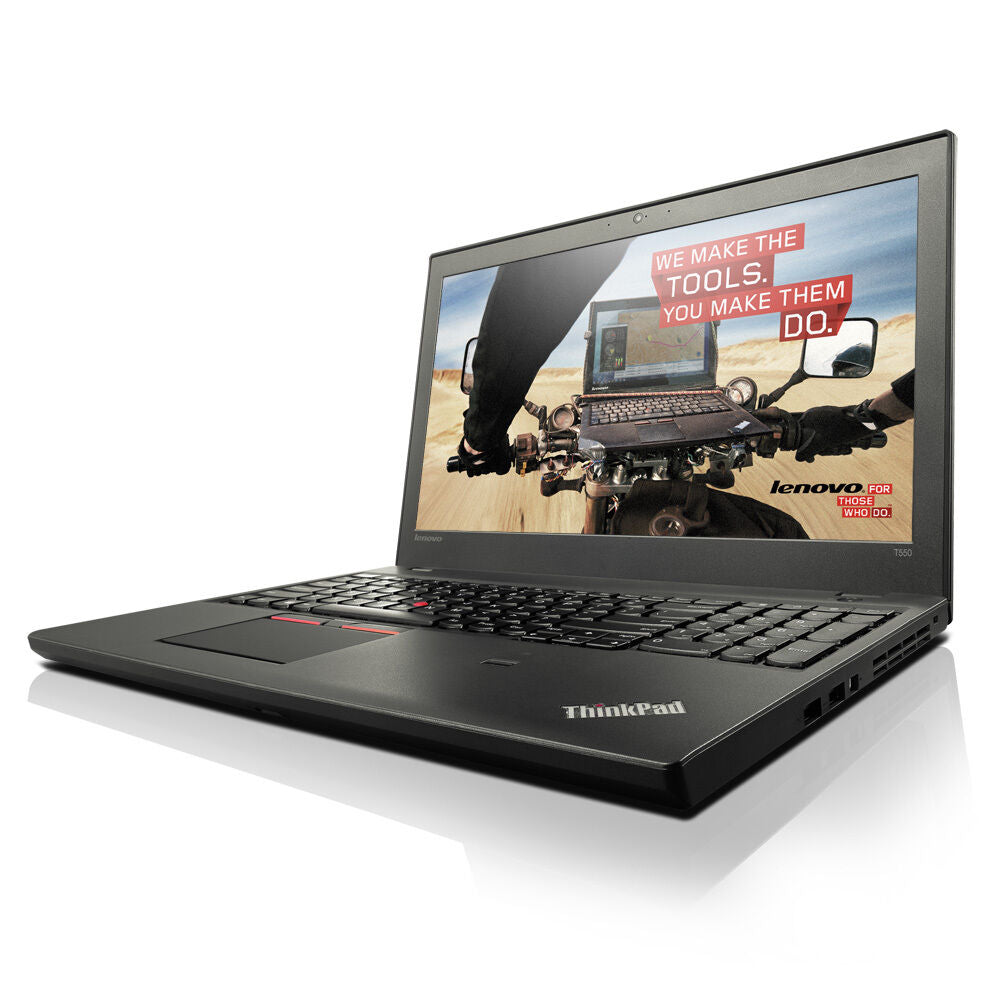Lenovo ThinkPad T550 15,6 Zoll 1920x1080 Full HD Intel Core i7 256GB SSD 8GB Windows 10 Pro Webcam