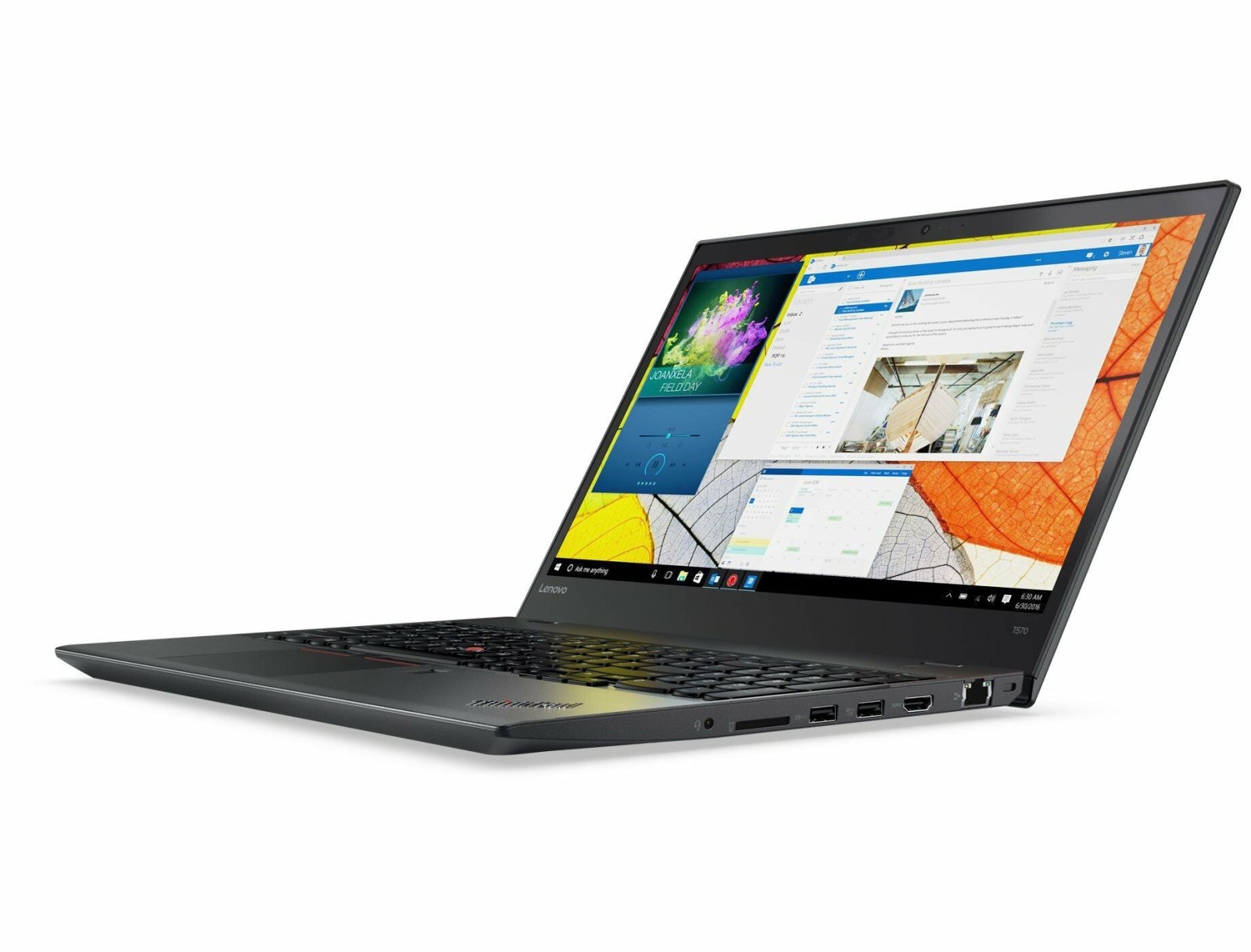 Lenovo ThinkPad T570 15,6 Zoll 1920x1080 Full HD Intel Core i5 256GB SSD 8GB Windows 10 Home Webcam Fingerprint refurbished