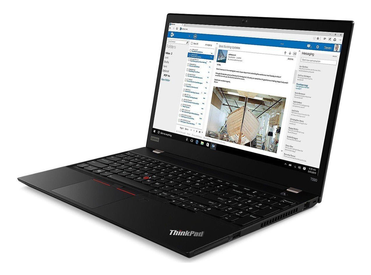 Lenovo ThinkPad T590 15,6 Zoll 1920x1080 Full HD Intel Core i5 512GB SSD 16GB Windows 11 Pro Webcam refurbished
