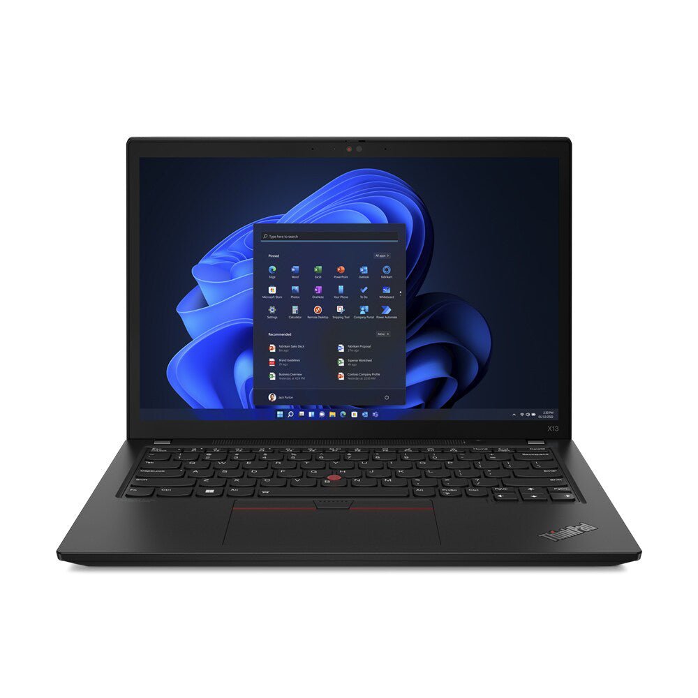 Lenovo ThinkPad X13 Gen 3 13,3 Zoll WUXGA AMD Ryzen 5 PRO 256GB SSD 8GB Windows 11 Pro Webcam - Neugerät refurbished