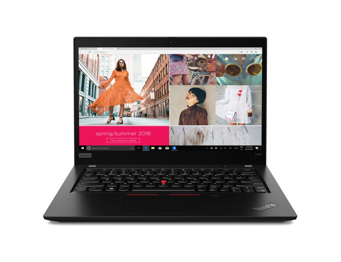 Lenovo ThinkPad X390 13,3 Zoll 1920x1080 Full HD Intel Core i5 256GB SSD 8GB Windows 11 Pro LTE refurbished