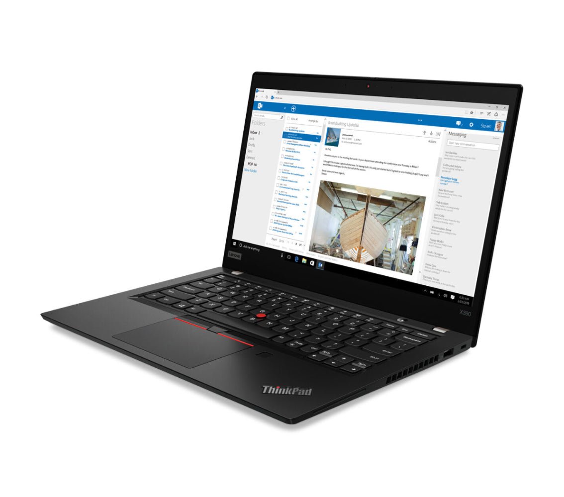 Lenovo ThinkPad X390 13,3 Zoll 1920x1080 Full HD Intel Core i5 256GB SSD 8GB Windows 10 Pro Webcam refurbished