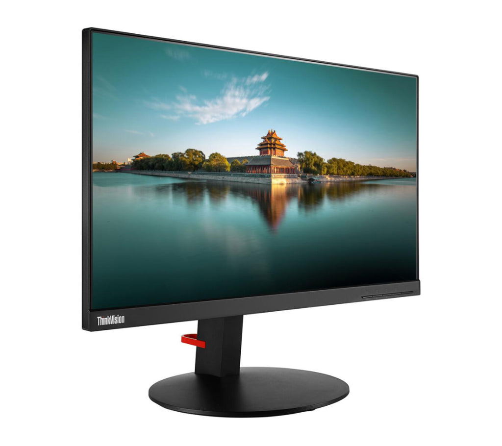 Lenovo ThinkVision T22i-10 svart 21,5 tum Full HD 1920x1080 HDMI DisplayPort VGA Höjdjusterbar 61A9MAR1EU