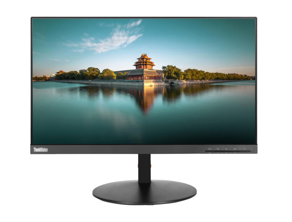 Lenovo ThinkVision T22i-10 svart 21,5 tum Full HD 1920x1080 HDMI DisplayPort VGA Höjdjusterbar 61A9MAR1EU