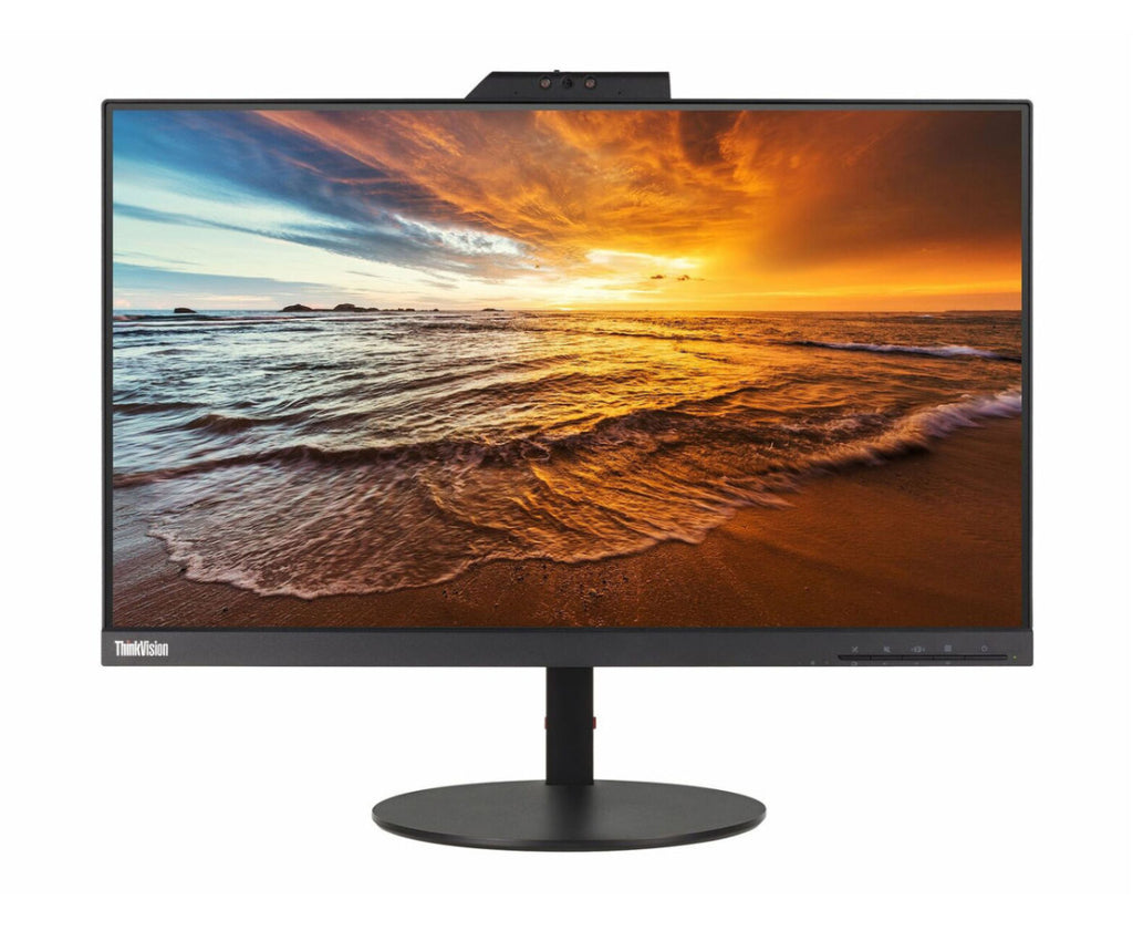 Lenovo ThinkVision T24v-10 svart 23,8 tum Full HD 1920x1080 HDMI DisplayPort VGA Höjdjusterbar 61BCMAR6EU