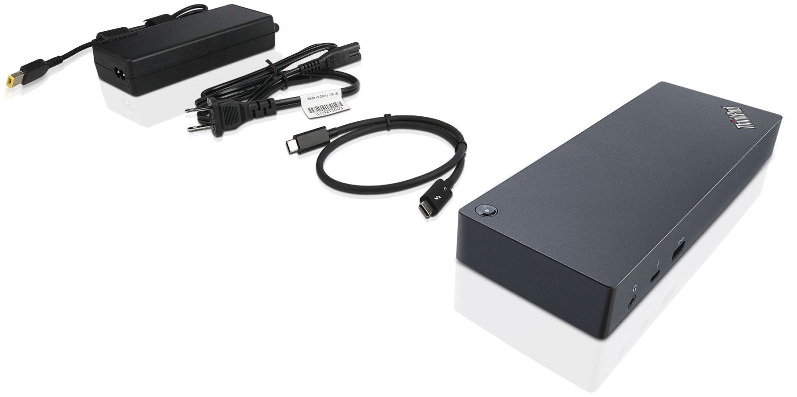 Lenovo Thinkpad Thunderbolt 3 Dock 40AC Dockingstation inkl. 135 Watt Netzteil inkl. USB - C Kabel 40AC0135EU refurbished