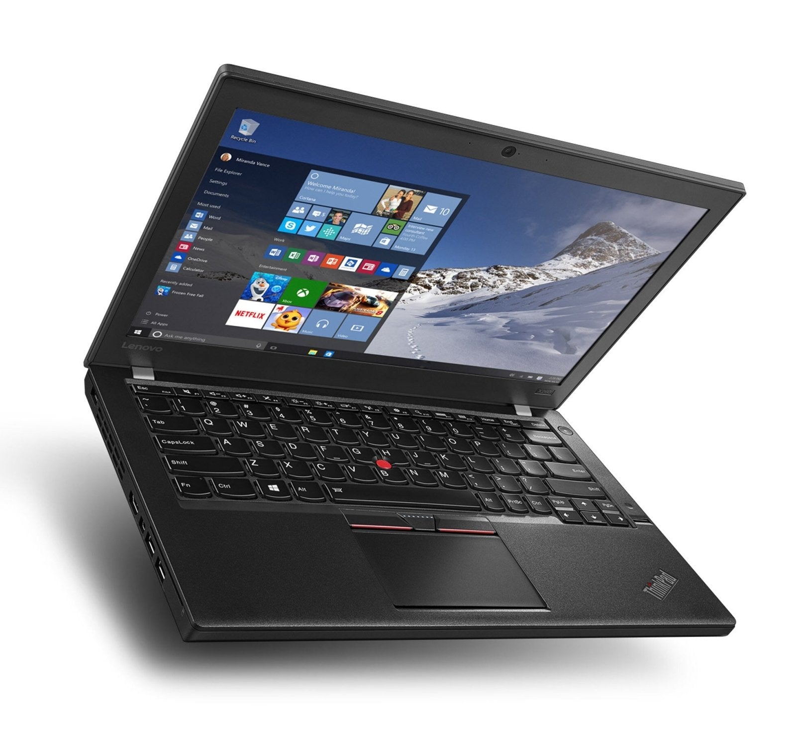 Lenovo ThinkPad X260 12,5 Zoll 1920x1080 Full HD Intel Core i5 256GB SSD 8GB Windows 10 Pro Webcam refurbished