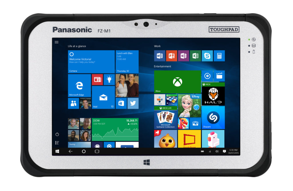 Panasonic Toughpad FZ-M1 MK3 Tablet 7 Zoll Touch Display Intel Co 10006049    19%re i5 256GB SSD 8GB Windows 10 Pro UMTS LTE