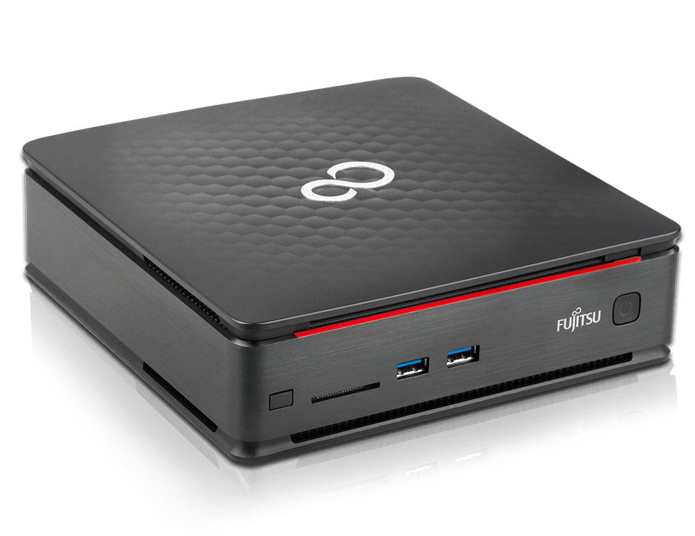 Fujitsu Esprimo Q520 Intel Quad Core i5 128GB SSD 8GB Windows 10 Pro DVD Brenner refurbished