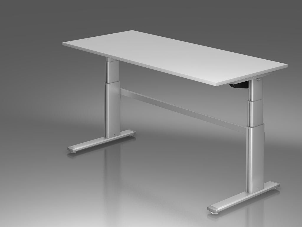 Schreibtisch Höhenverstellbarer Arbeitsplatz Ergonomic High Quality zweimotorig 60-130 cm