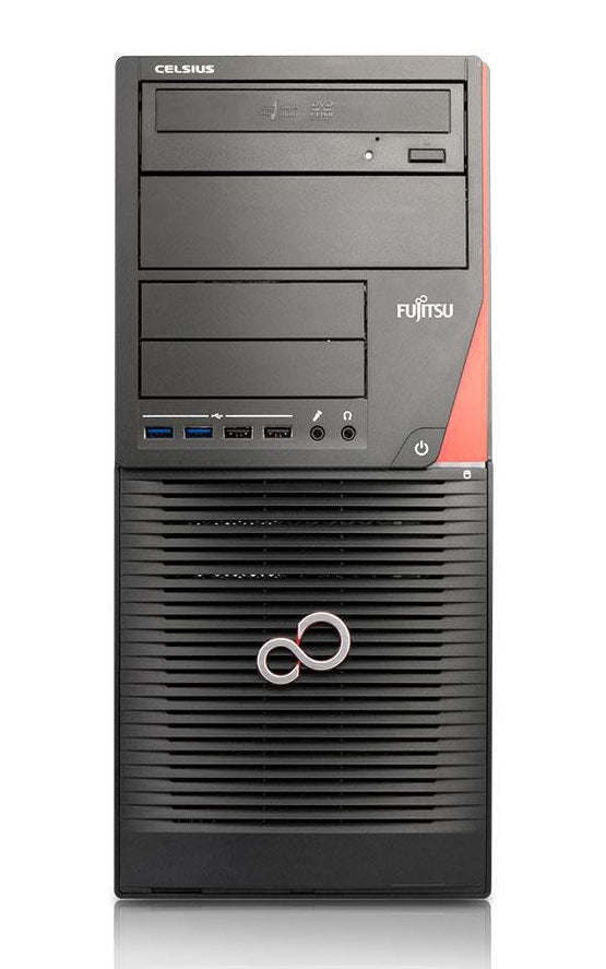 Fujitsu Celsius W530 Intel Core i5 128 GB SSD 8 GB Win 10 Pro Nvidia Quadro