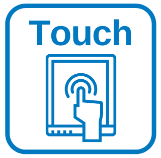 Multi Touch Display 14 Zoll HD+ LED TFT, 16:9, Matt, Auflösung 1600 x 900 Pixel
