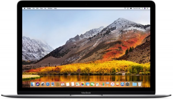Apple MacBook 12 Zoll Grau Retina Display Intel Core m3 256GB SSD 8GB Vorführgerät